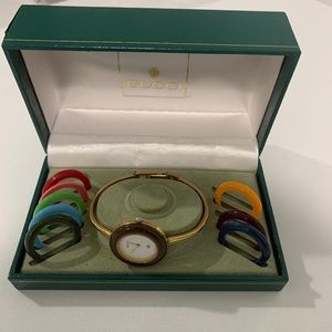 Gucci Ladies multi color watch